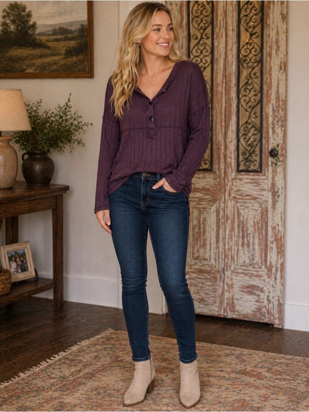 Free people long sleeve top